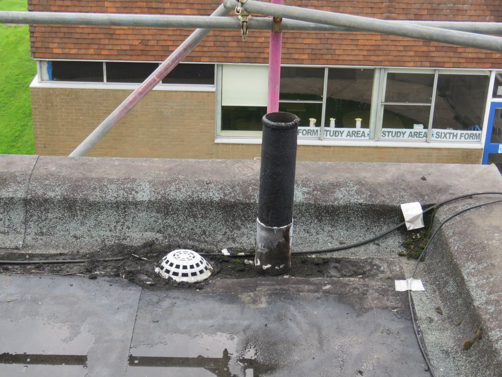 Daklekkage in Stolwijk